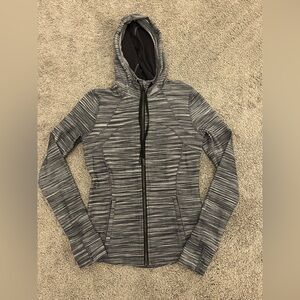 Lululemon Gray Hooded Jacket